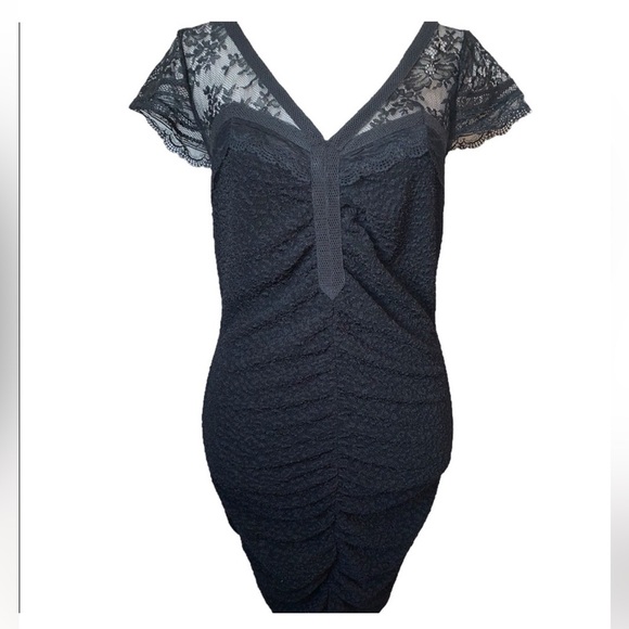 NWOT Free People Lace Envy Bodycon Mini Dress Size Medium - Picture 6 of 14